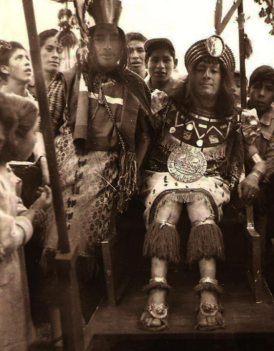 Faustino Espinoza-Navarro à droite